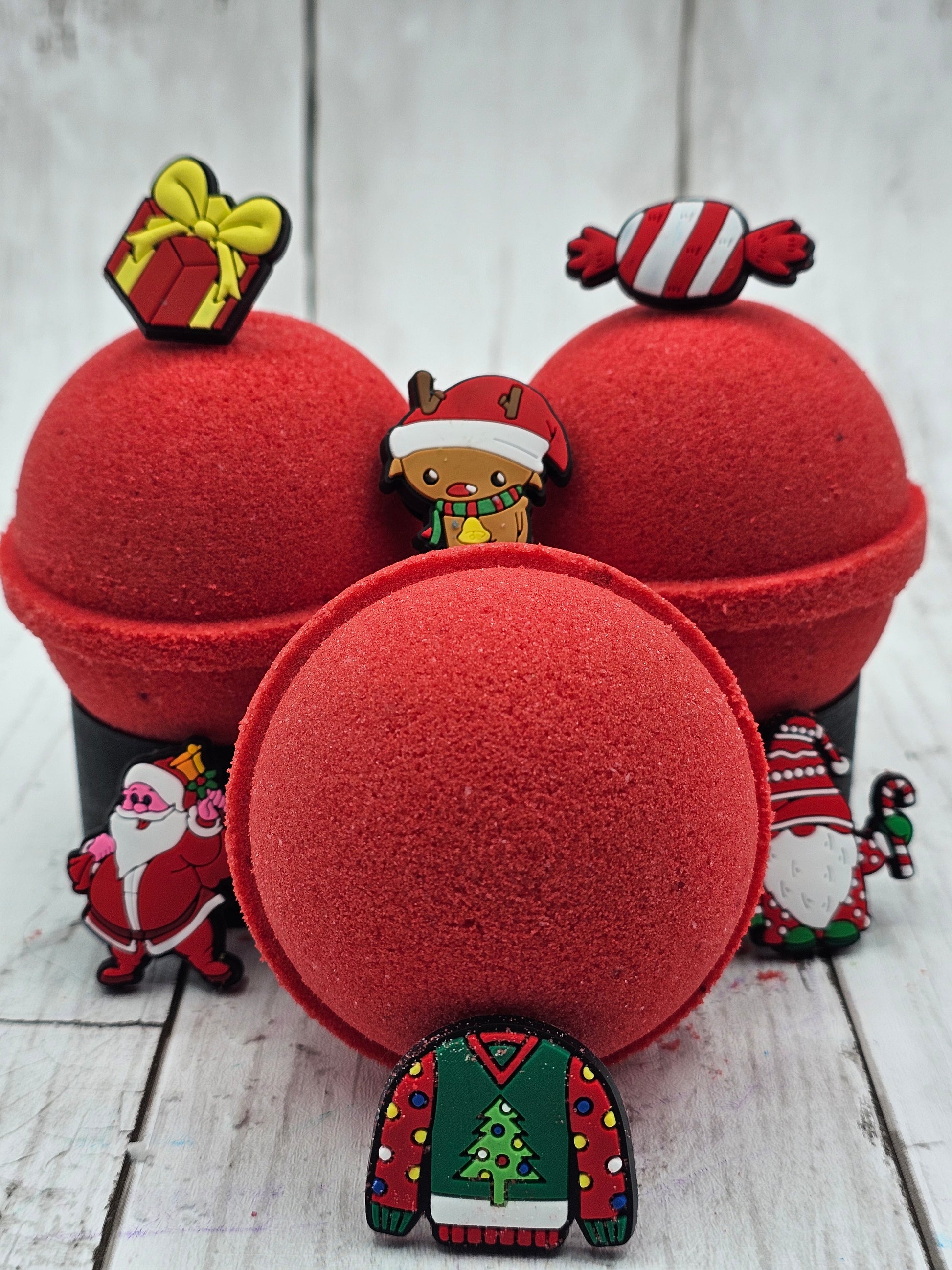 Christmas Bath Bomb with Toy