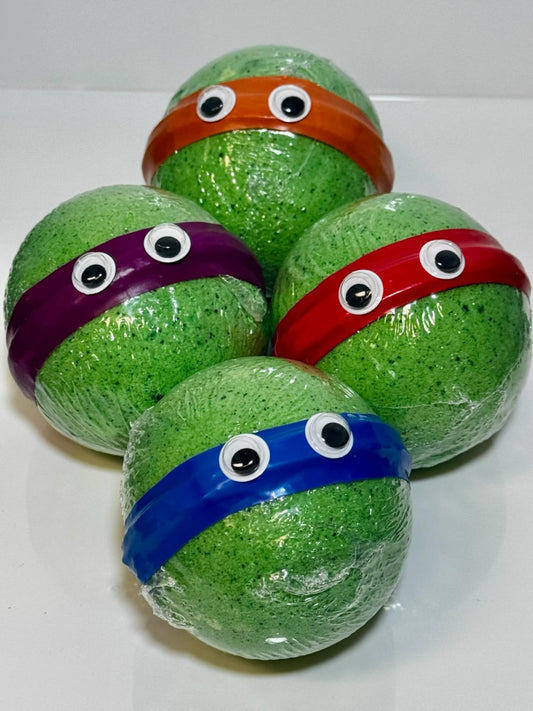 Ninja Turtle Bath Bomb with Toy