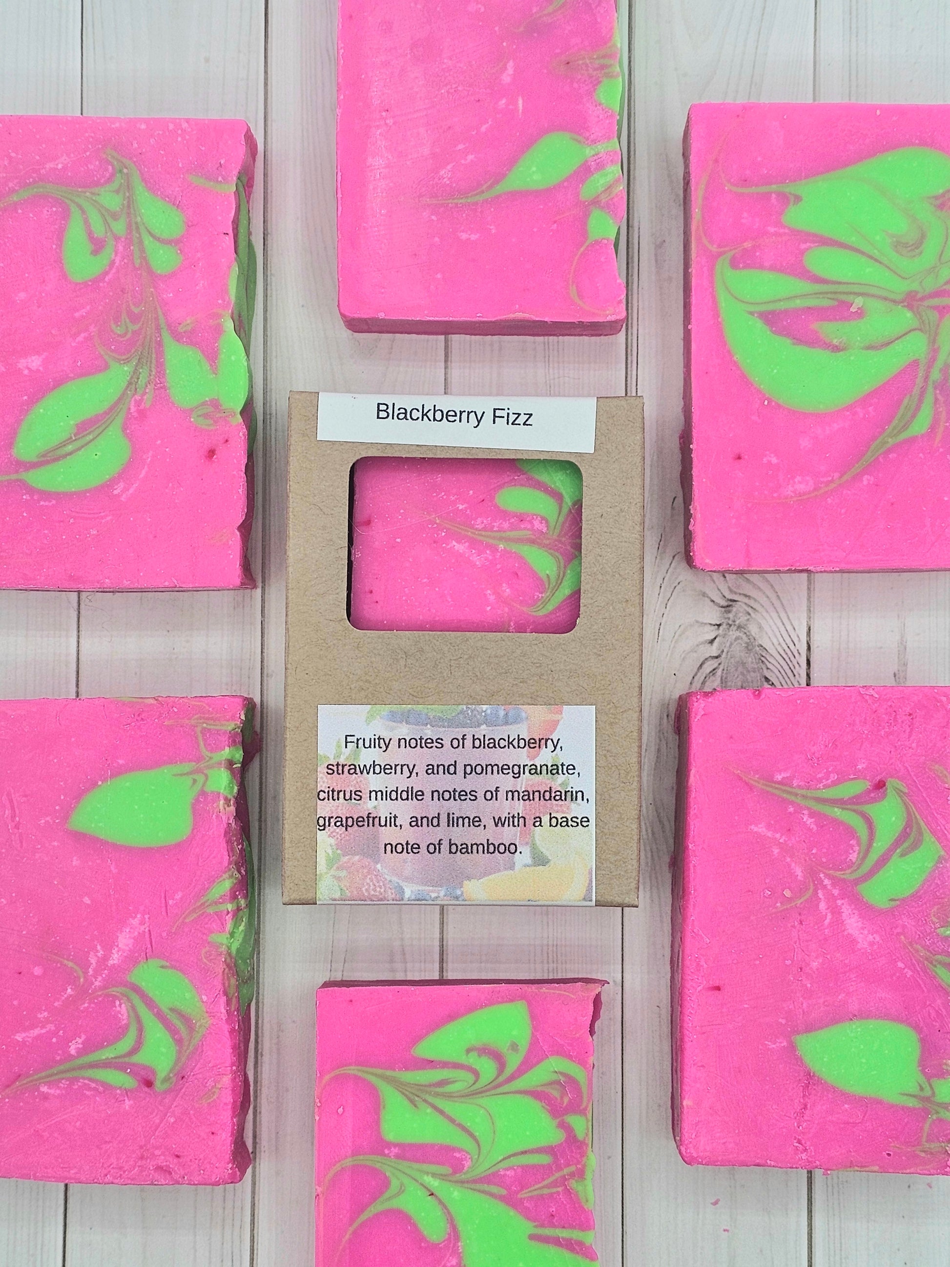 Black Berry Fizz Bar Soap