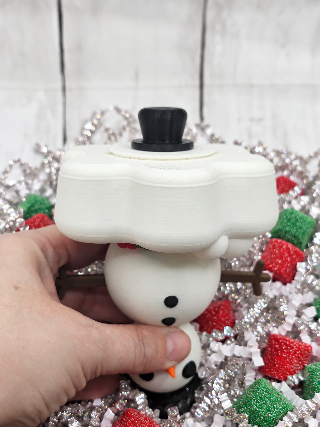 Snowman Bath Bomb Float Toy