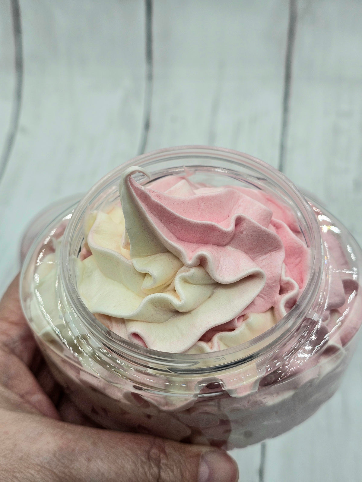 Candy Cane Whipped Soap