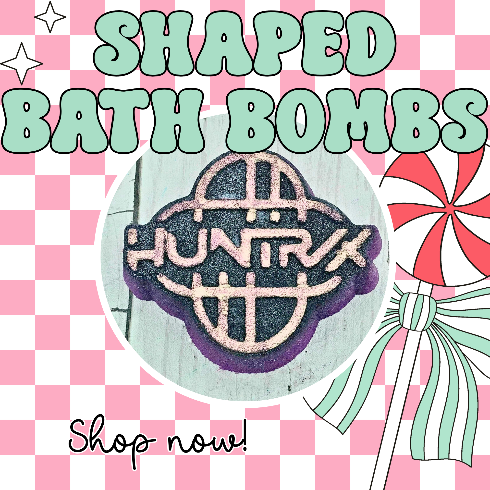 Shaped Bath Bombs