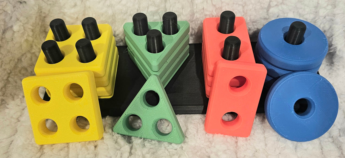 Shape Sorter with Peg Board