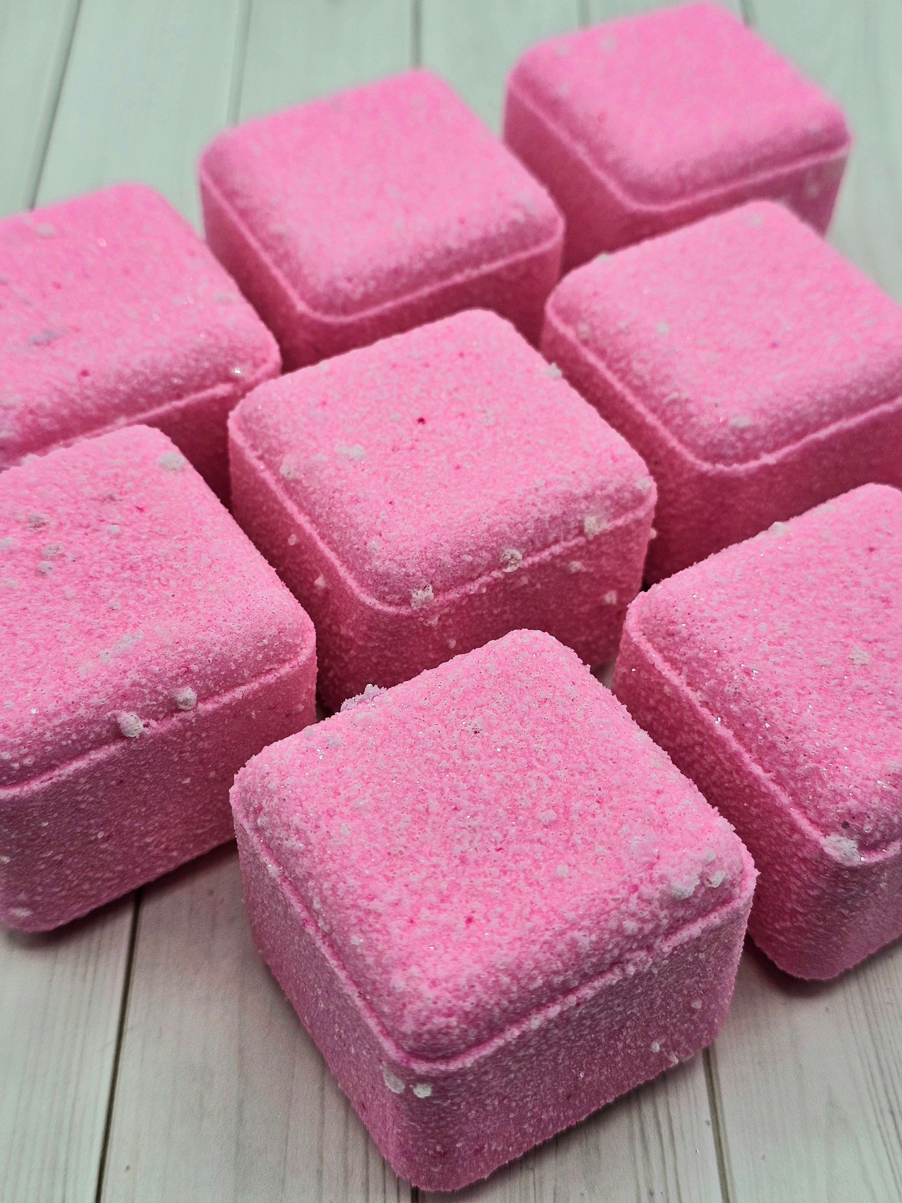 Pink Sugar Bath Blocks