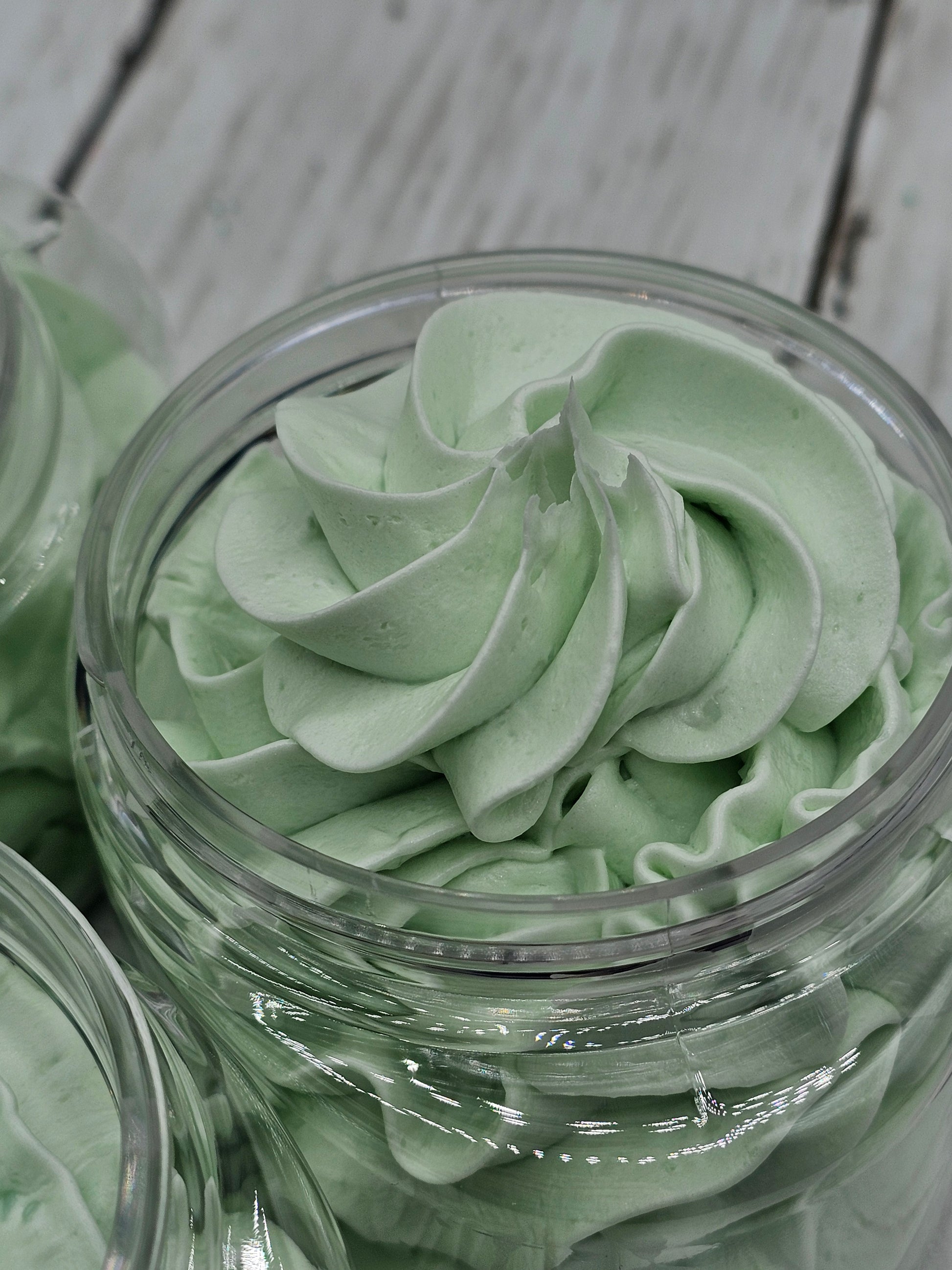 Green Clover and Aloe Whipped Soap