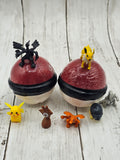 Pokeball Bath Bomb with Toy Bundle