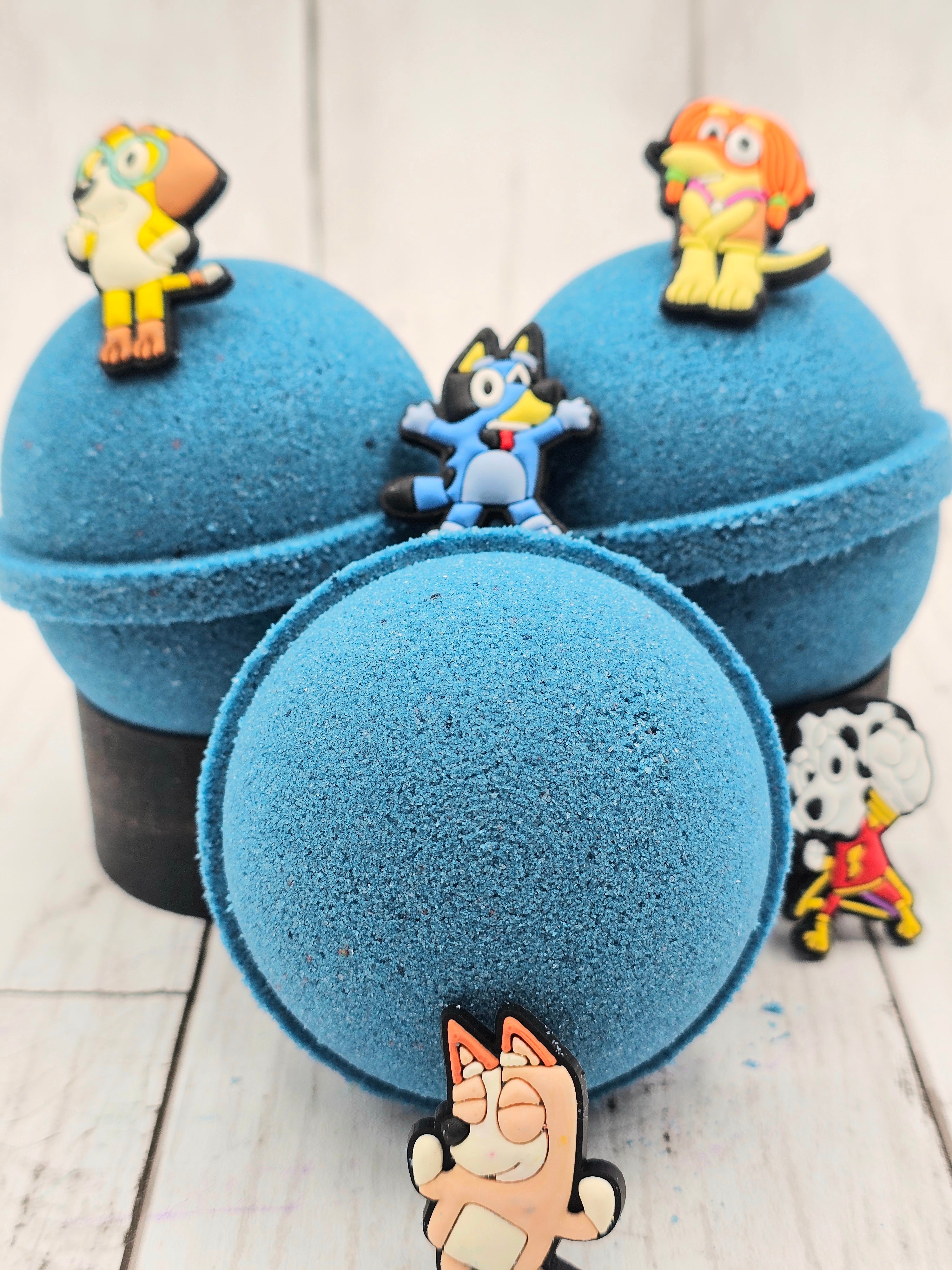 Bluey Bath Bomb with Toy Bundle