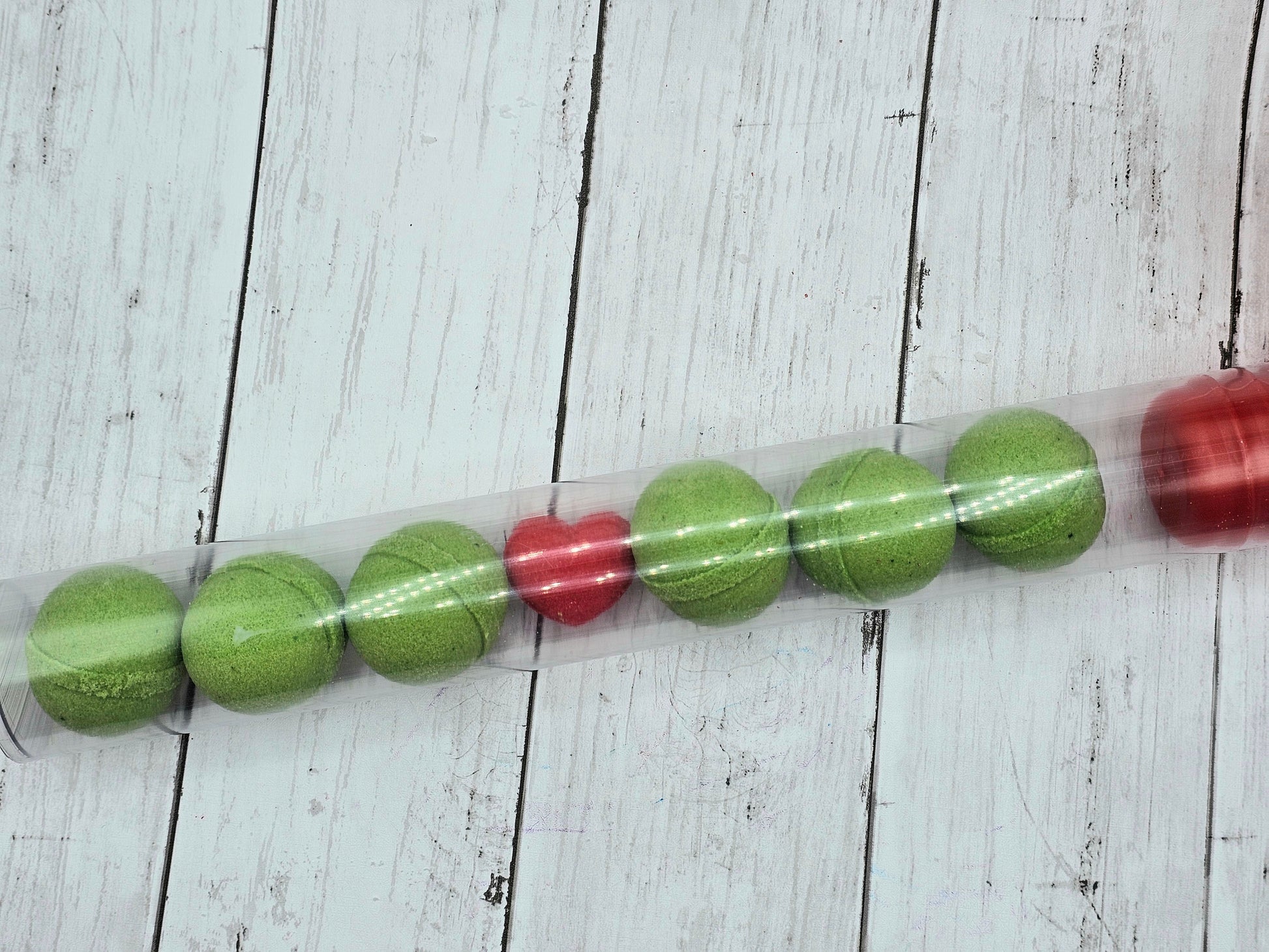 Candy Cane Tubes, Mini Bombs