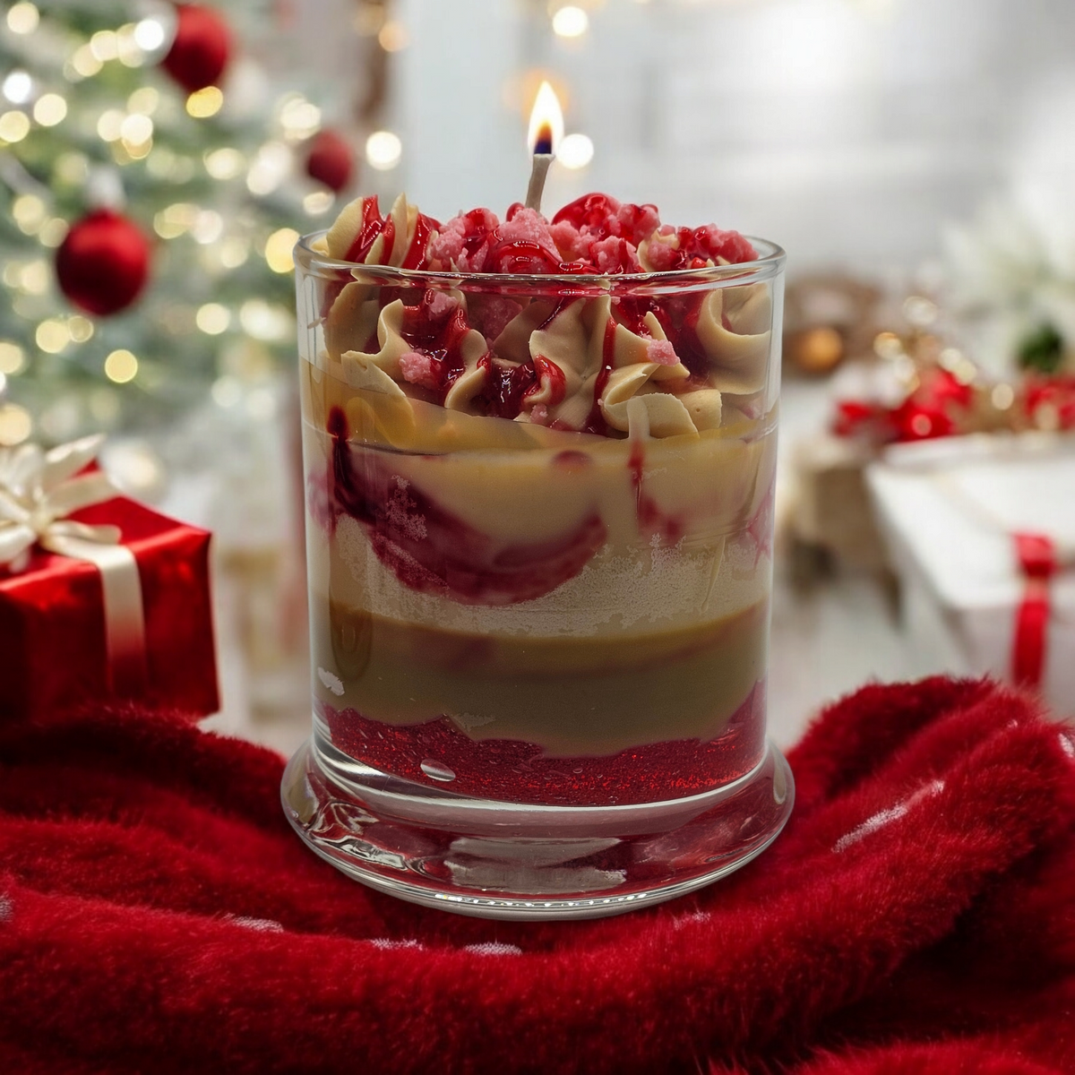 Strawberry Shortcake Candle