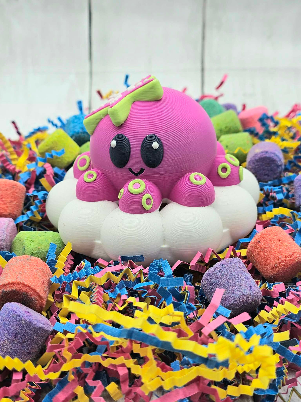 Octopus Bath Bomb Float Toy