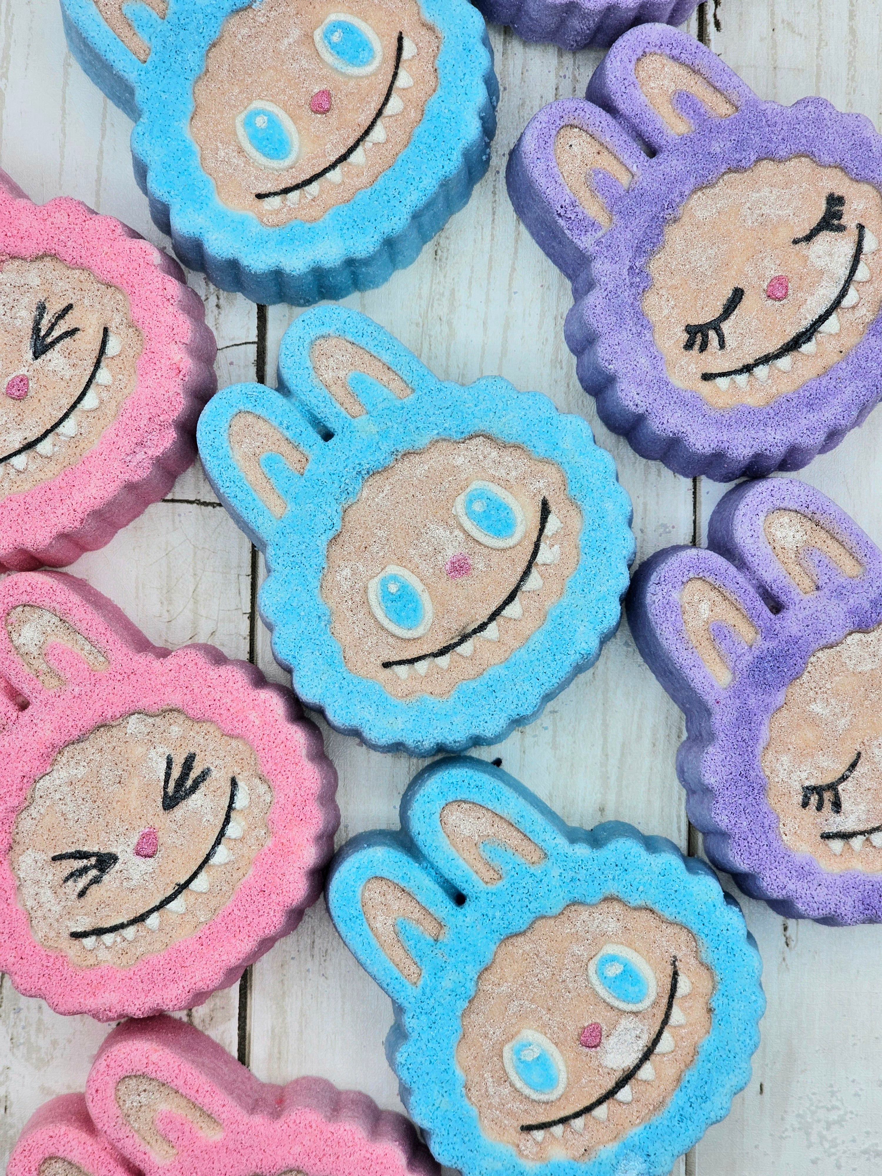 Labubu Head Bath Bombs
