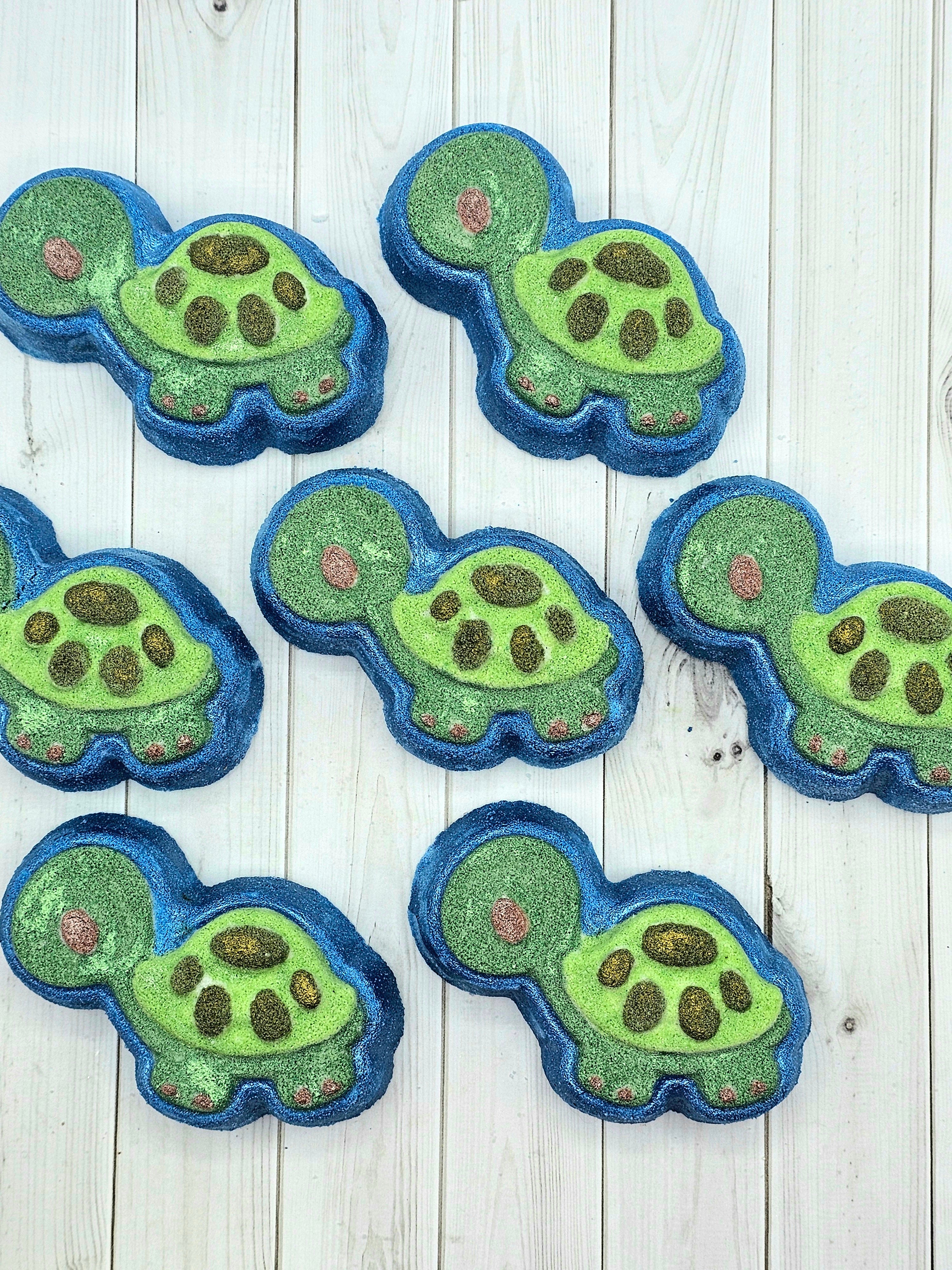Cartoon Turtle Bath Bombs