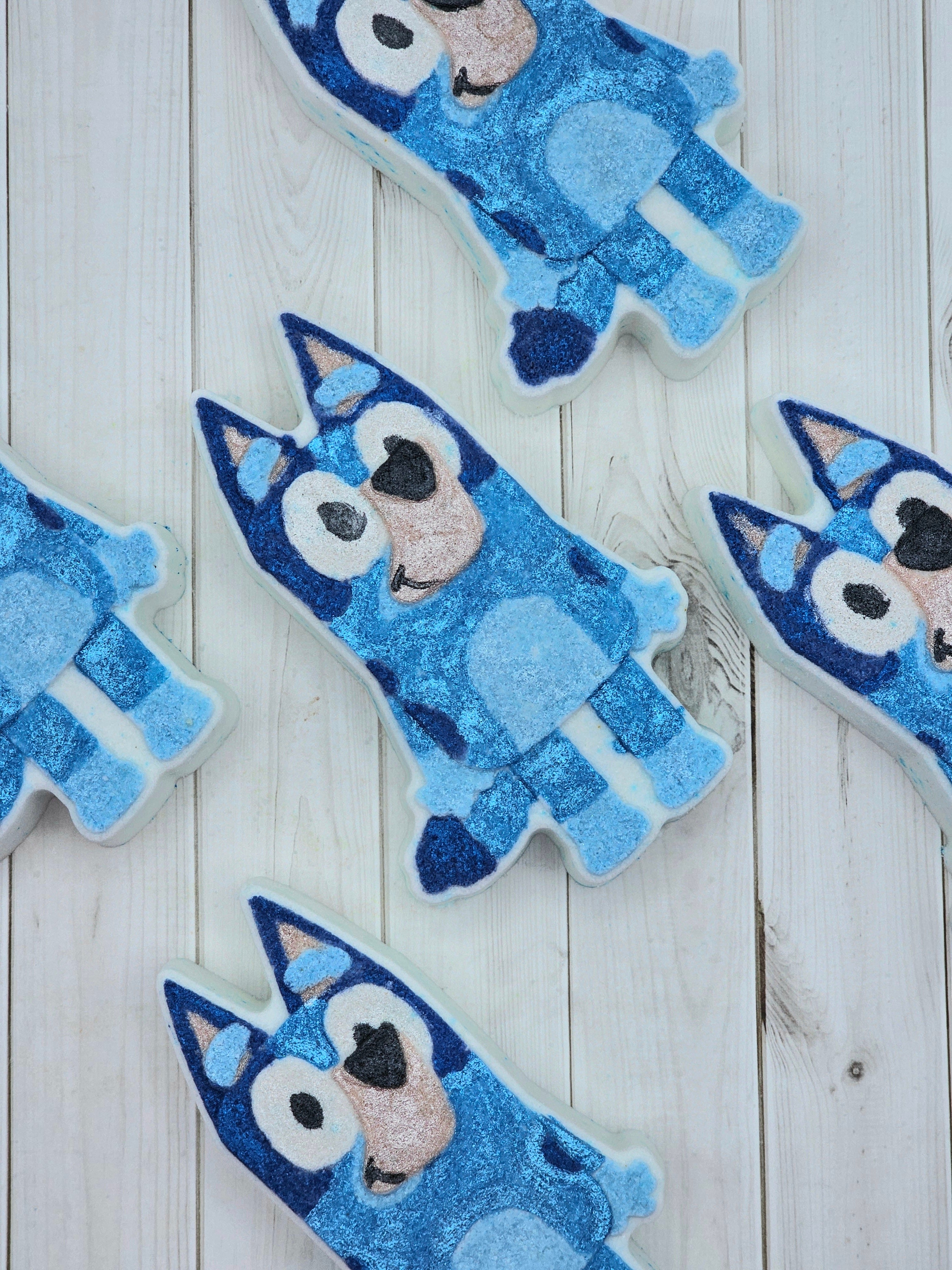 Bluey Bath Bombs