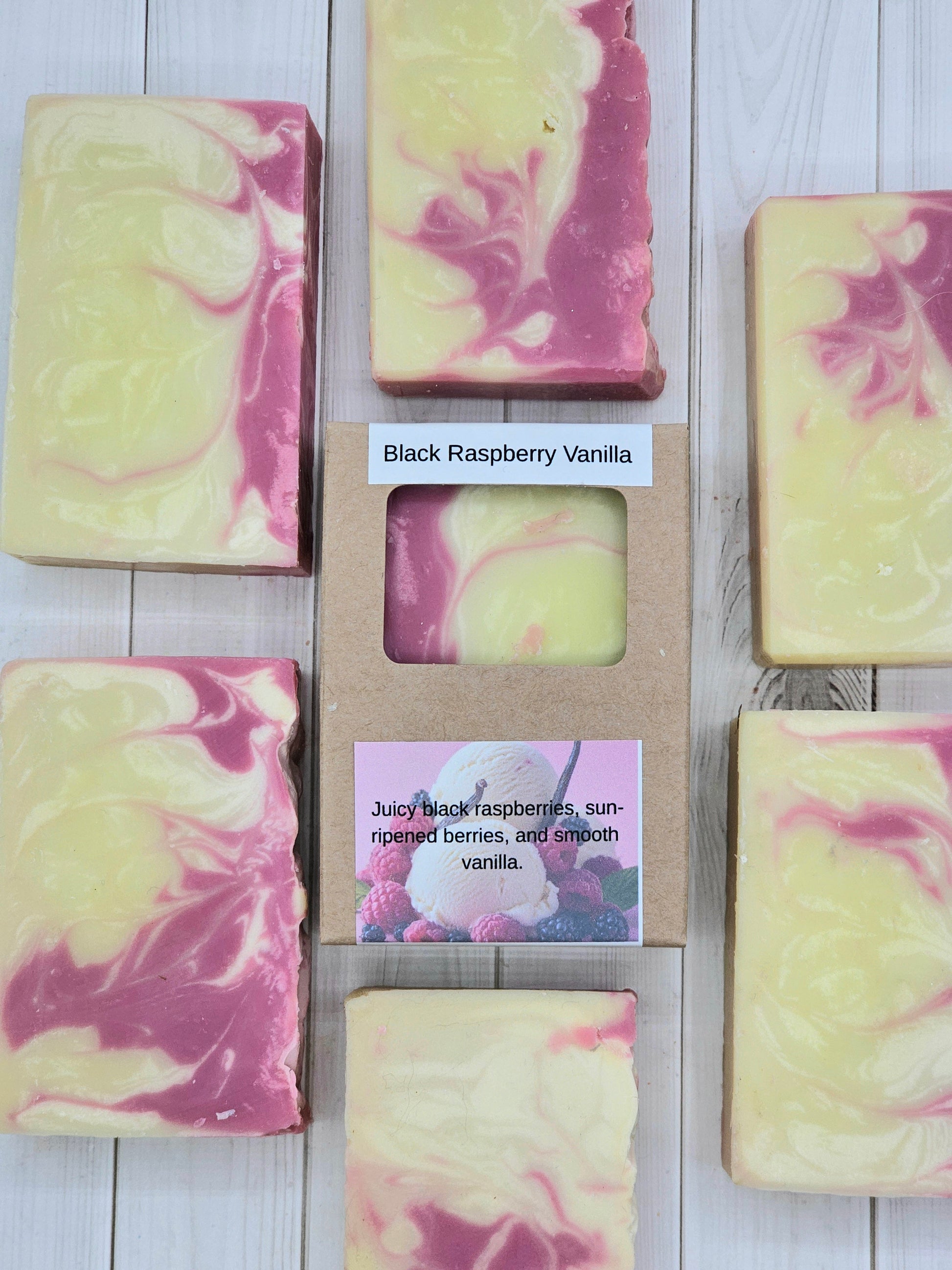 Black Raspberry Vanilla Bar Soap
