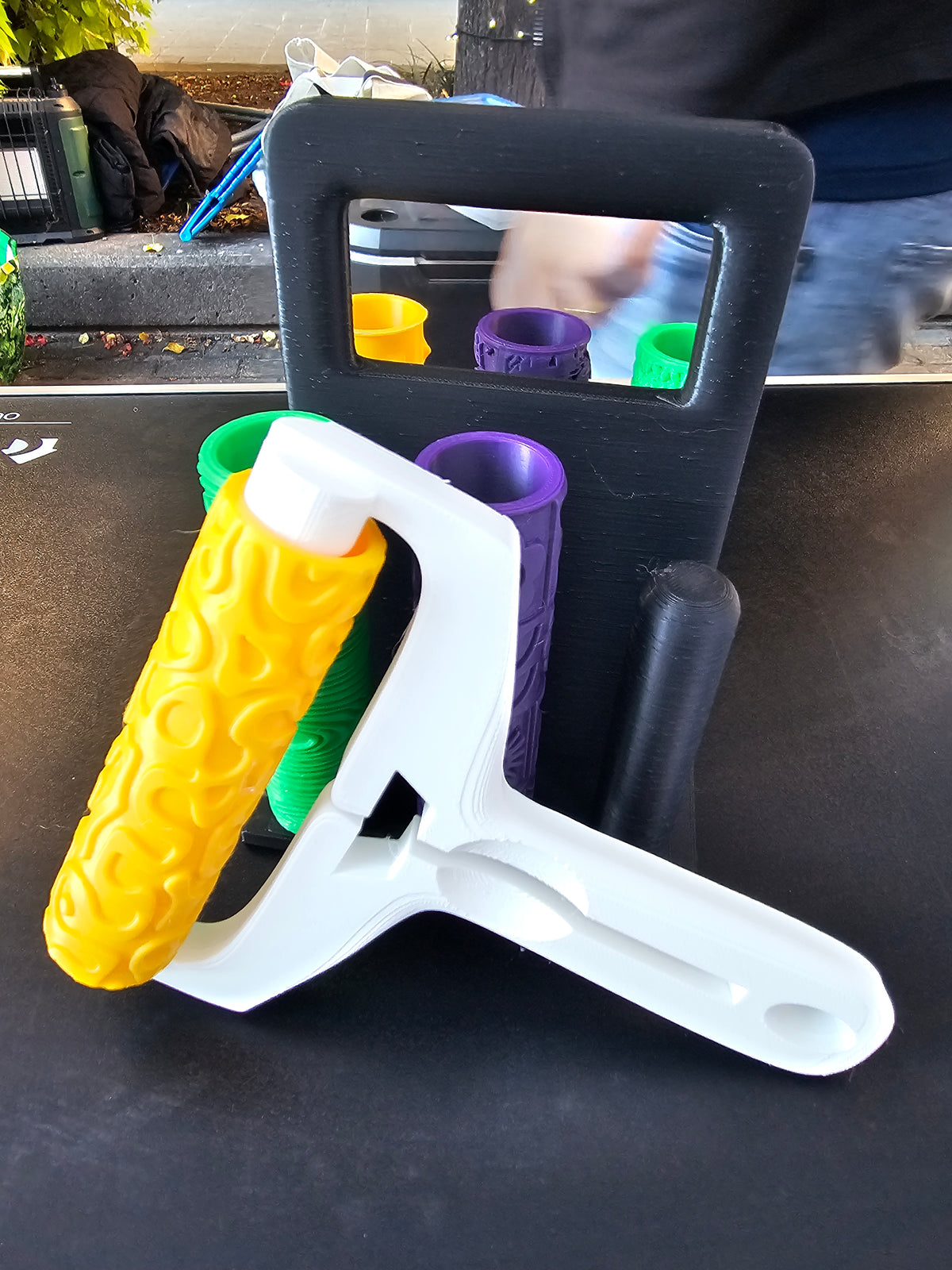 Dough texture roller