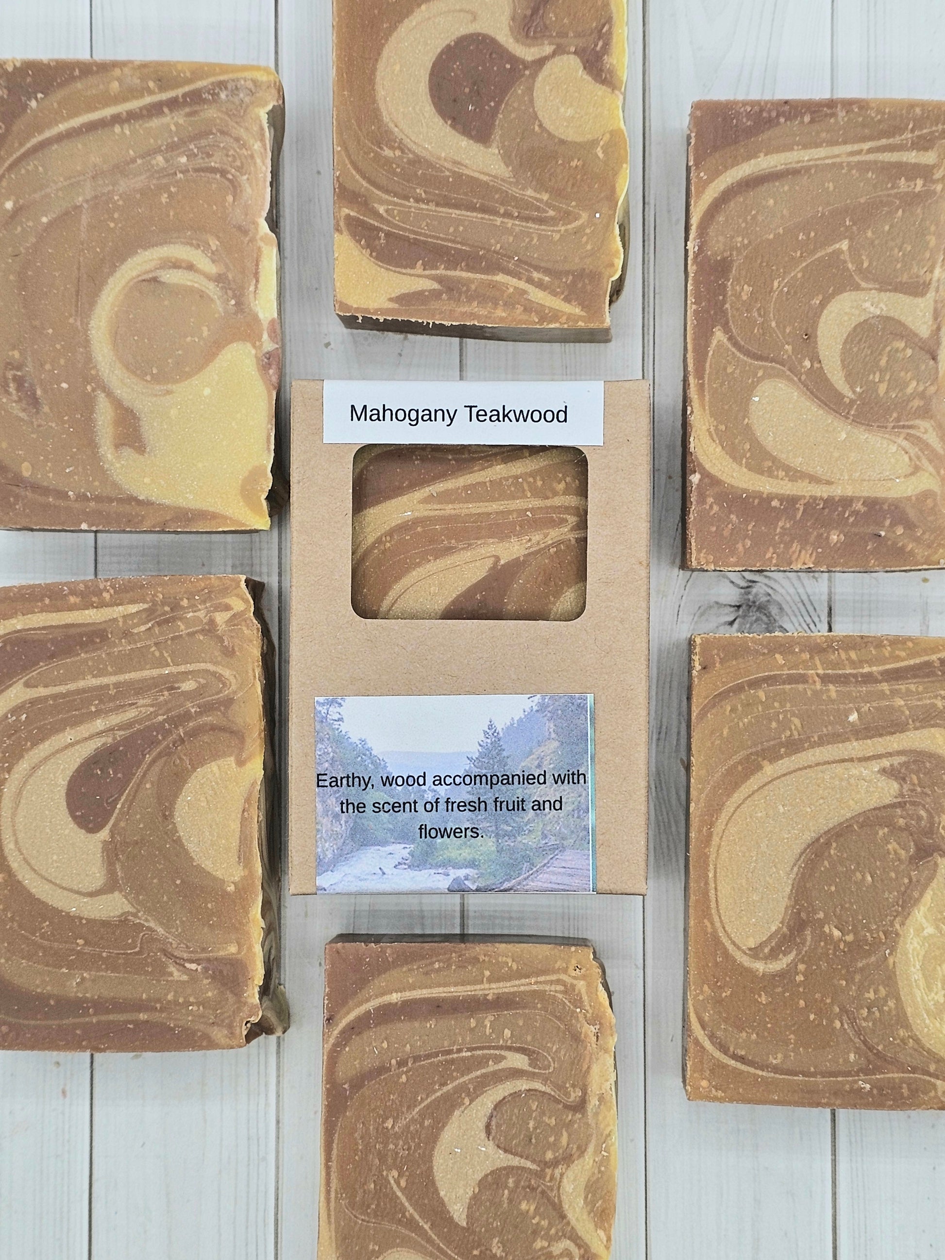 Mahogany Teakwood Bar Soap