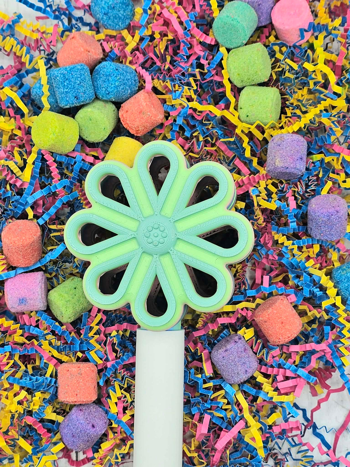 Flower Bath Bomb Wand